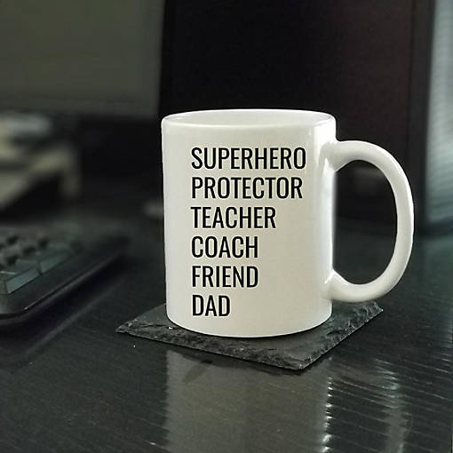 Superhero Protector Dad Ceramic Mug
