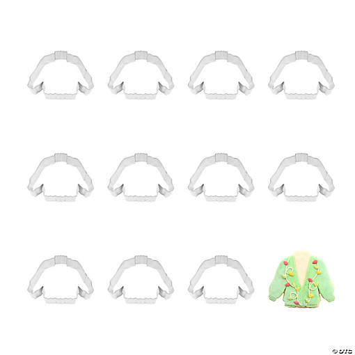 Sweater 4" Cookie Cutters