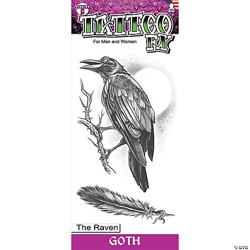 Tattoo Goth The Raven