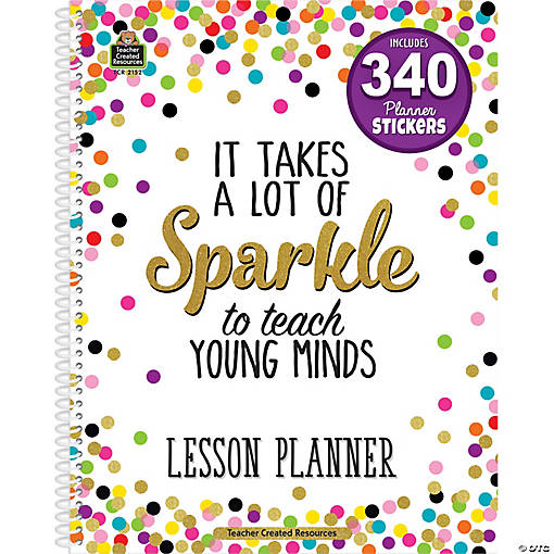 Teacher Created Resources Confetti Lesson Planner