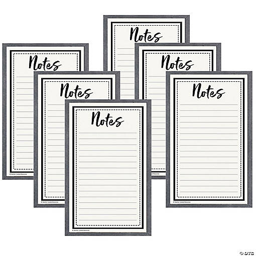 Teacher Created Resources Modern Farmhouse Notepad, 6 Each