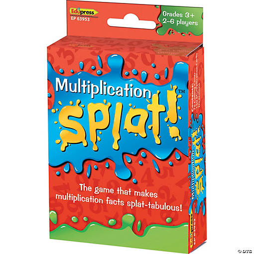 Teacher Created Resources Splat Multiplication Game