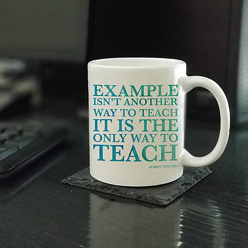 Teaching by Example Ceramic Mug