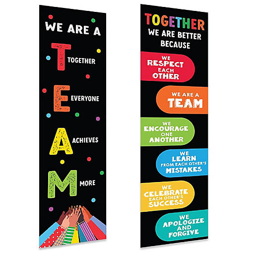 Team Classroom Banner 2PC 13x48