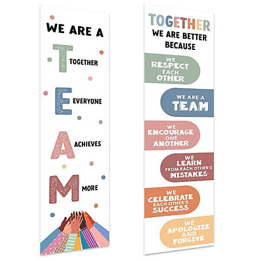 Team Classroom Boho Banner 2PC 13x48