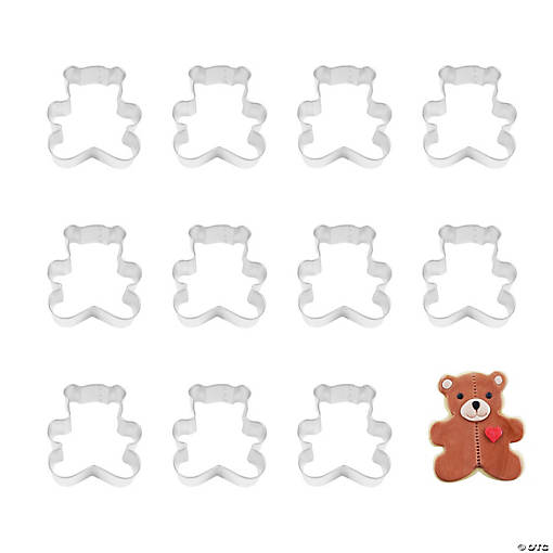 Teddy Bear 5" Cookie Cutters