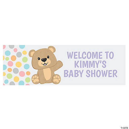 Teddy Bear Custom Banners