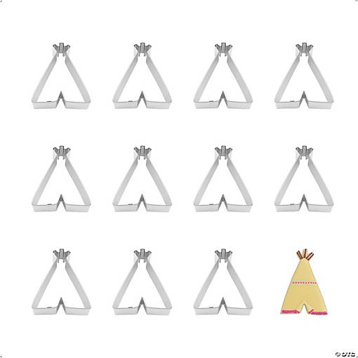 Teepee 4" Cookie Cutters