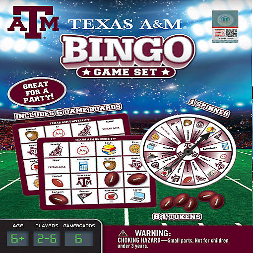 Texas A&amp;M Aggies NCAA Bingo Game