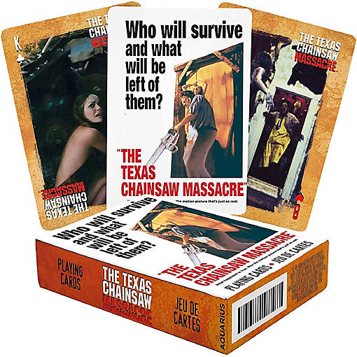Texas Chainsaw Massacre Playing Cards