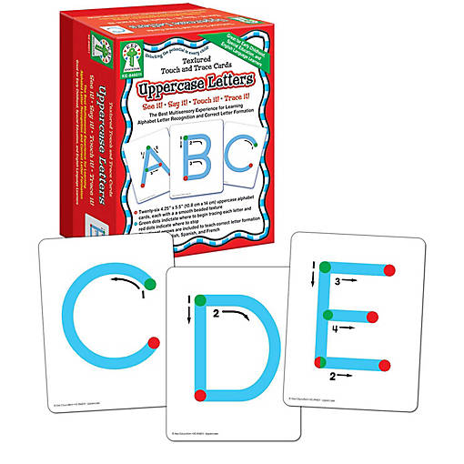 Textured Touch and Trace: Uppercase