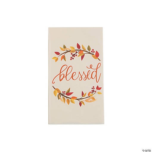 Thankful Dinner Napkins - 16 Pc.