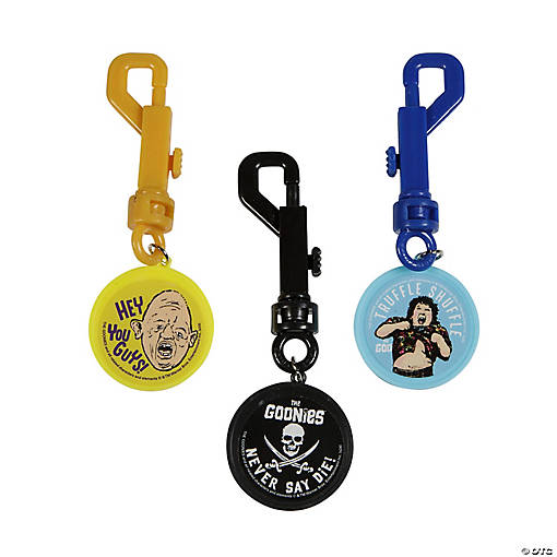 The Goonies&amp;#8482; Backpack Clip Keychains - 12 Pc.