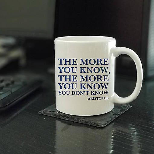 The More You Know Ceramic Mug