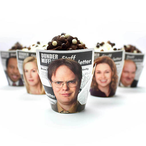 The Office Cupcake Wrappers  12 Pack