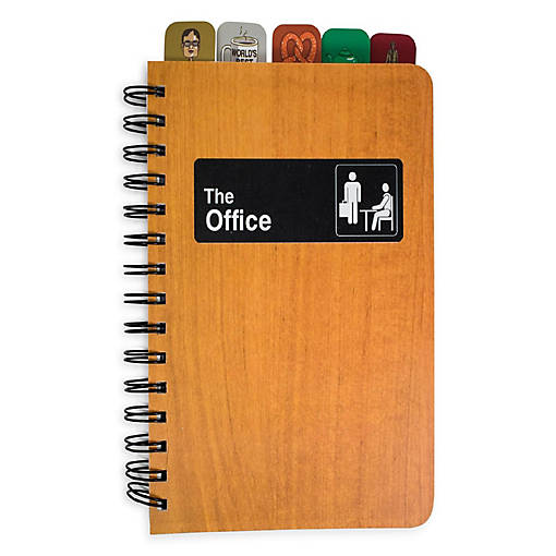 The Office Tabbed 288-Page Spiral Notebook Journal