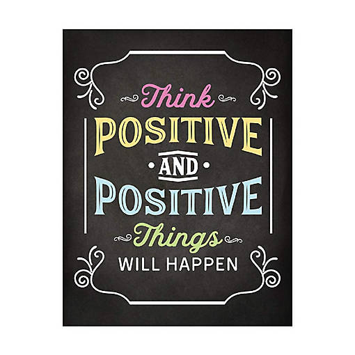 Think Positive Things Happen 8.5x11in