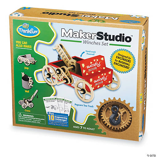 ThinkFun Maker Studio Winches Set