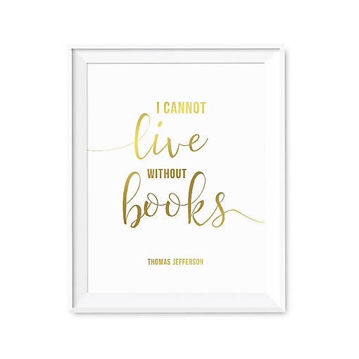 Thomas Jefferson Quote 8.5x11in 1-Pack