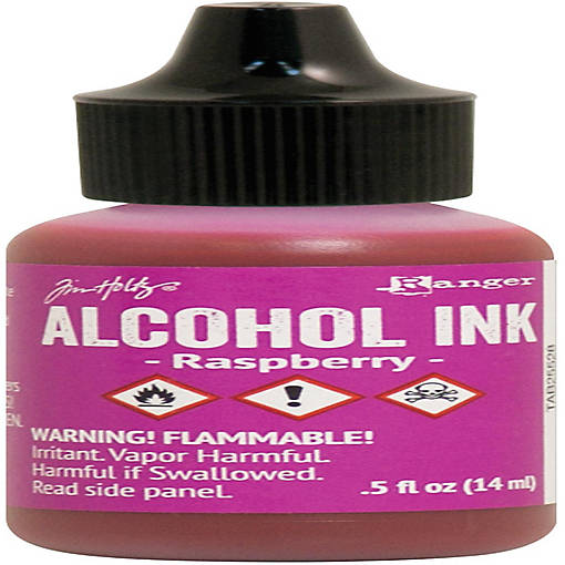 Tim Holtz Alcohol Ink .5oz-Raspberry