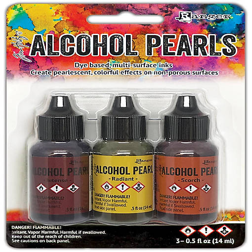 Tim Holtz Alcohol Ink Pearls Kits 3/Pkg-Kit #5