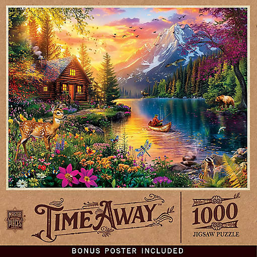 Time Away - Evening Tranquility 1000 Piece Jigsaw Puzzle