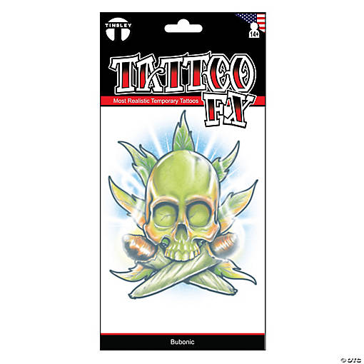 Tinsley Transfers Bubonic Temporary Tattoo