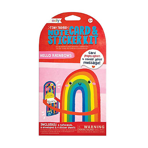 Tiny Tadas! Note Cards and Sticker Set - Hello Rainbows / Default Title