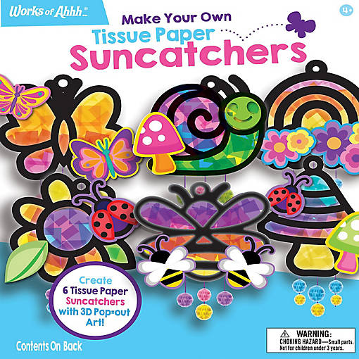 Tissue Paper Suncatchers Craft Kit