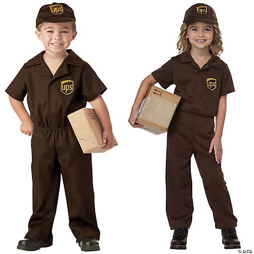 Toddler UPS Driver Costume
