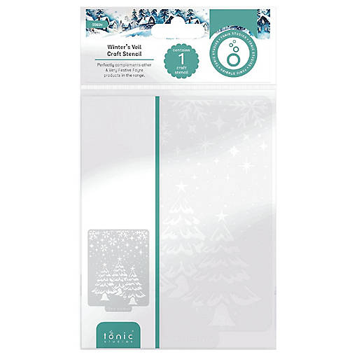 Tonic Studios Stencil Set-Winter's Veil