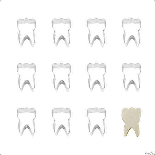 Tooth 3" Cookie Cutters