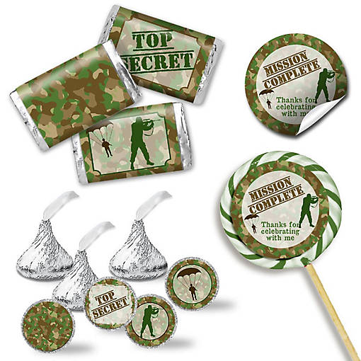 Top Secret Army Sticker Bundle 429pc. by AmandaCreation