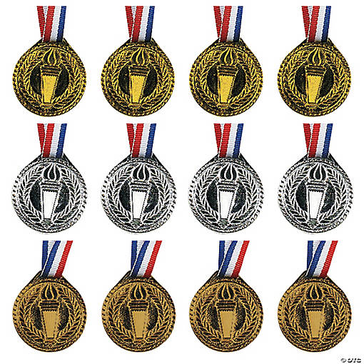 Torch Award Medals - 12 Pc.
