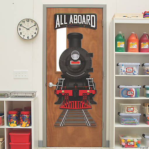 Train Classroom Door Decorating Kit - 5 Pc.