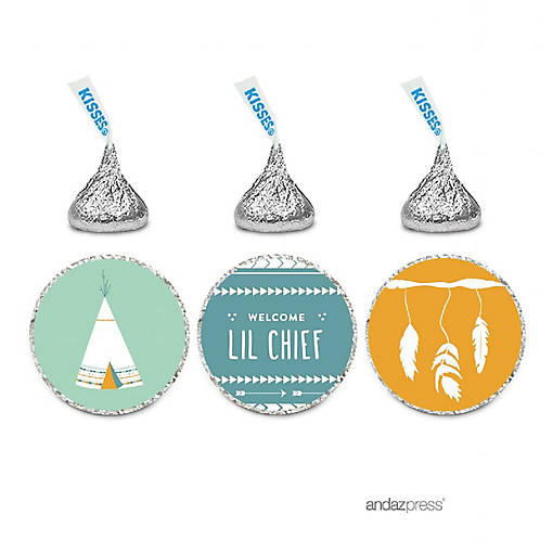 Tribal Boho Baby Shower Drop 216-Pack