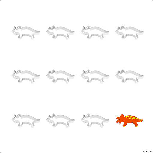 Triceratops 6" Cookie Cutters