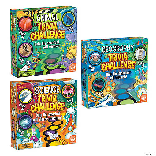 Trivia Challenge Games: Set of 3