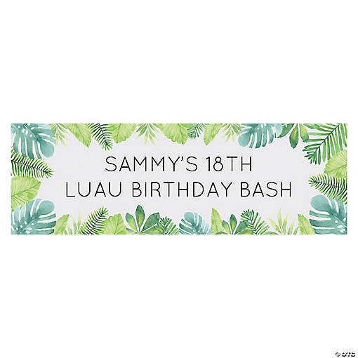 Tropical Custom Banner