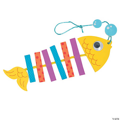 Tropical Fish Mobile Craft Kit - Makes 12