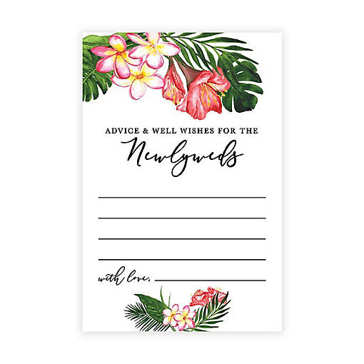 Tropical Florals Advice 4x6IN 56PC