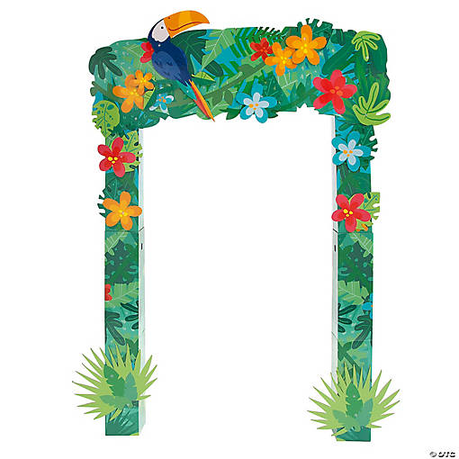 Tropical Leaf Archway