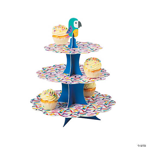 Tropical Toucan Cupcake Stand