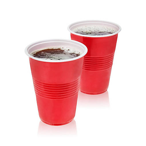 True 16 oz Red Party Cups, 100 pack by True