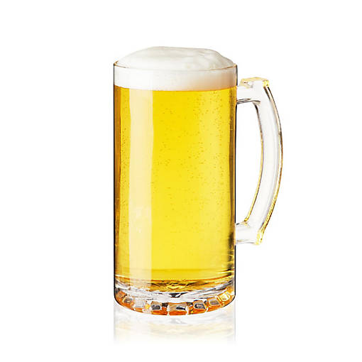 True Beer Mug, Large Pint Glass with Handle