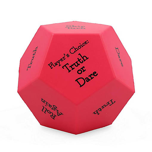 Truth or Dare Large Foam Dice Rolling Game