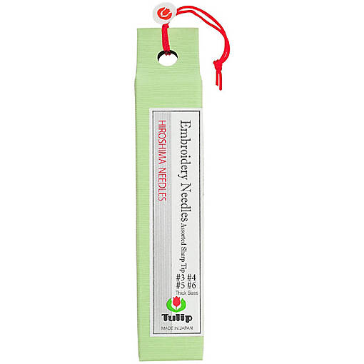 Tulip Embroidery Needles 8/Pkg-Assorted Thick