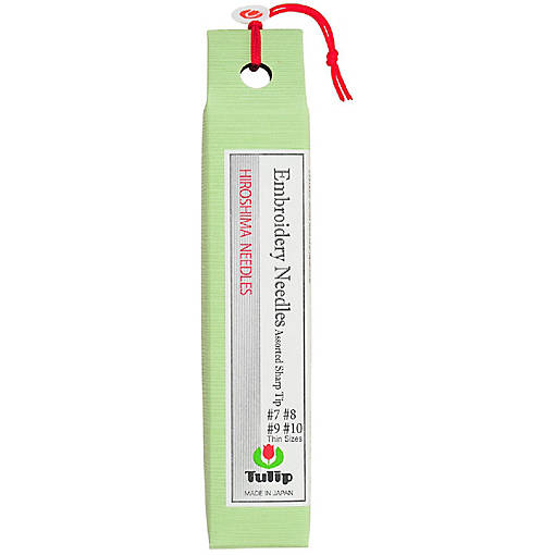 Tulip Embroidery Needles 8/Pkg-Assorted Thin