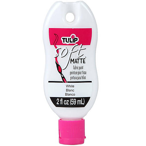 Tulip Soft Matte Fabric Paint 2oz-White