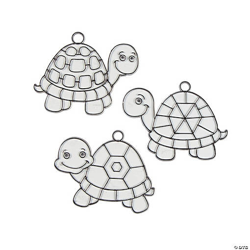 Turtle Shell Suncatchers - 24 Pc.